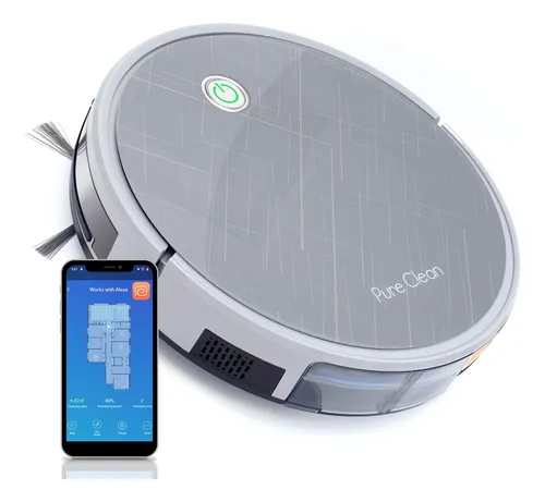 Robot Aspirador Inteligente Con Giroscopio Control Por App Y