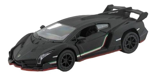 Lamborghini Veneno Escala 1:36 Kinsmart Negro 