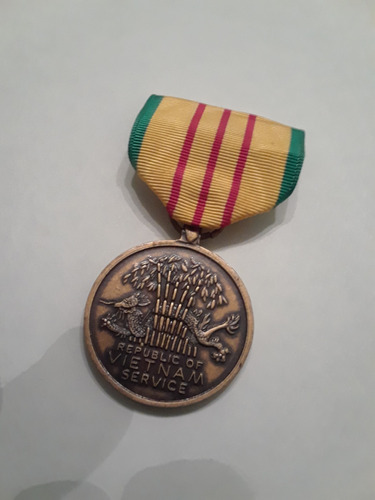 Medalla Al Servicio. Guerra De Vietnam. Original!!!