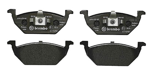 Set-4 Balatas Delanteras Seat Ibiza 1.2l L4 13 Al 14 Brembo