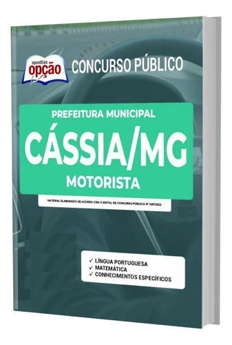 Apostila Prefeitura Cássia Mg - Motorista