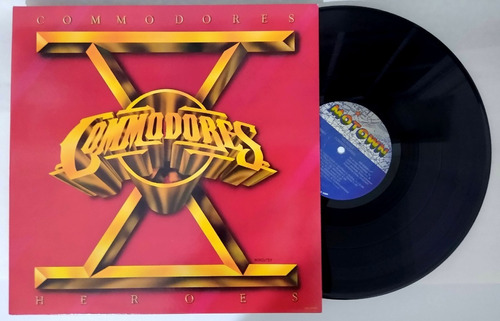 Commodores Heroes Vinilo Lp Usa 1980 Vg+ Funk