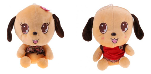 Pareja Perro Muñeco De Peluche Regalos De Cumpleaños