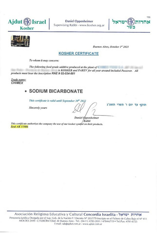 Imagen 2 de 2 de Bicarbonato De Sodio 1kg (1000g) Máxima Pureza Y Calidad!