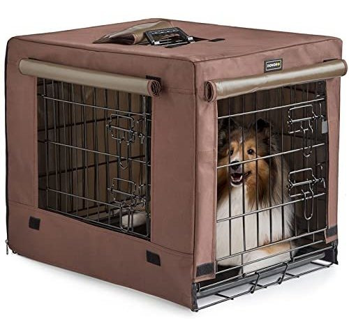 Canil Para Perros Colapsable Kit Completo 42 - 106x71x78cm