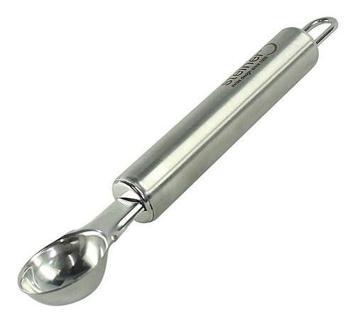 Parisina De Acero Inoxidable 17 Cm Steiner, Fruta, Queso Color Gris