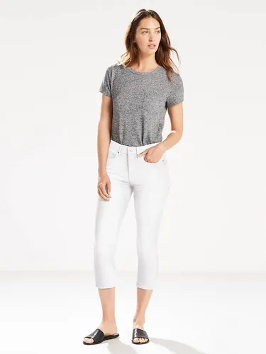 Huérfano temporal cojo Pantalon Levis Mujer 311 Shaping Capri Blanco Skynni Jeans