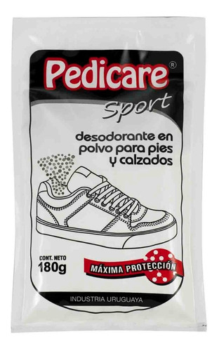 Pedicare Talco Bolsa Sport X 180g