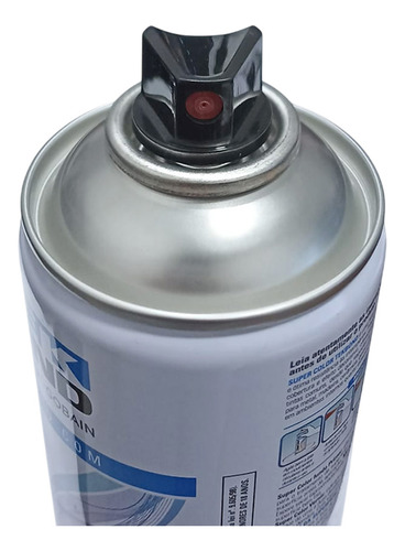 Kit Tinta Spray Grafite Super Color 6 Unidades 350ml Tekbond