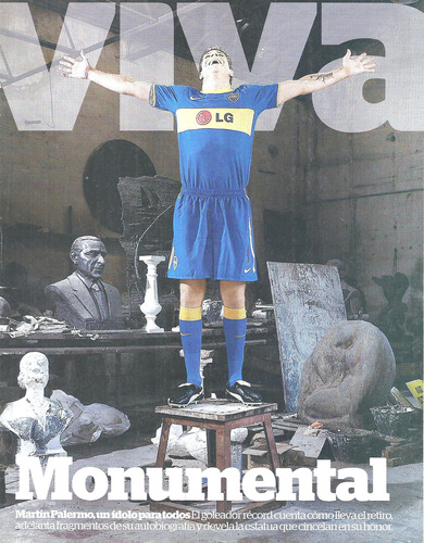 Revista Viva Martin Palermo El Idolo Art. De 10 Paginas