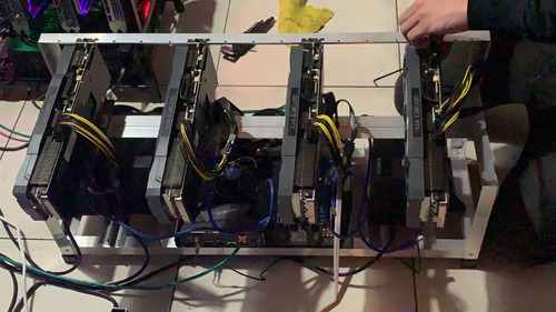 Rig Mineria Poco Uso - 4 Placas Rtx 3090 - 500 Mh/s