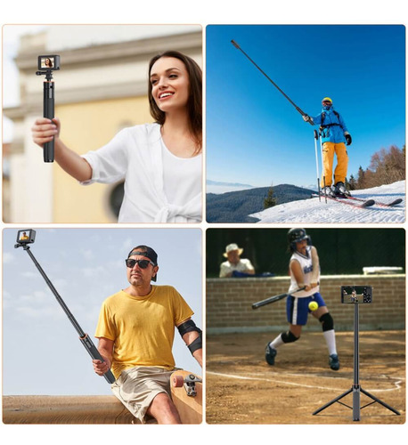 Tripé Extensor Para Gopro E Câmeras Similares - Vrig (1,37m)