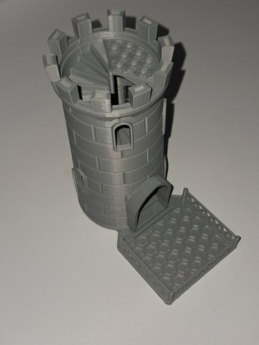 Torre Para Dados Plástico Dungeon And Dragón Juegos De Mesa