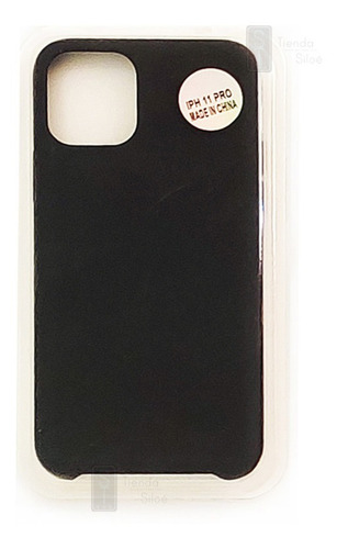 Funda Silicone Case iPhone 11 Pro + Templado 5d +prot Cámara