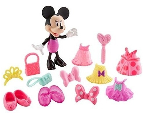 Fisher-price Disney Junior Minnie Royal Ball Muñecas Y Pieza