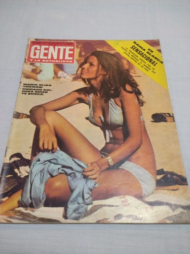 Revista Gente 444 - Boquitas Pintadas - Monzón Año 1974
