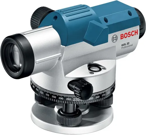 comprar Nivel Optico automatico Bosch Gol32 D 32x con tripode y regla