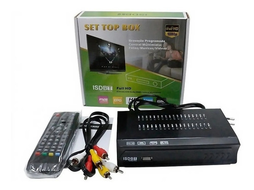 Conversor E Receptor De Tv Digital Set Top Box Com Garantia!