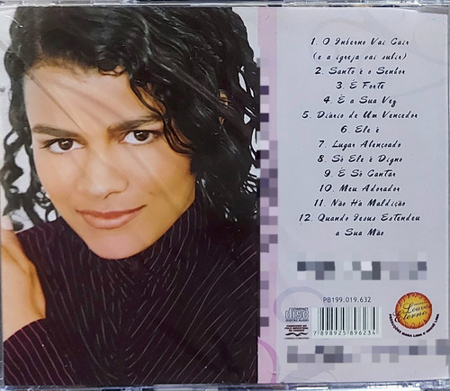 Damares Diário De Um Vencedor Playba Cd Original Lacrado