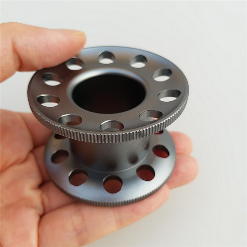 Ligero De Aleación De Aluminio Buceo Buceo Carrete De Gris