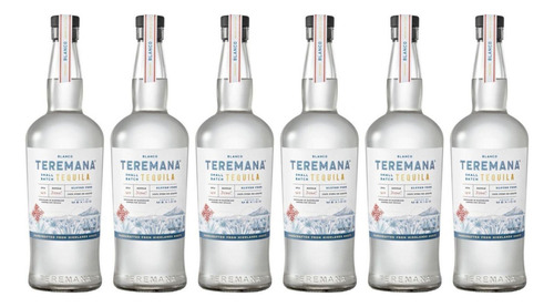 Pack De 6 Tequila Teremana Blanco 750 Ml