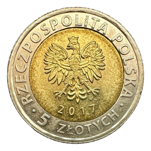 Polonia - 5 Zlotych - Año 2017 - Y #976 - Centro Industrial