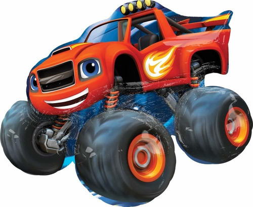 Blaze And The Monster Machines Para Fiesta De 3er Cum...
