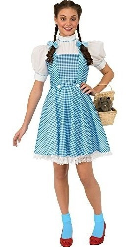 Rubie's Wizard Of Oz Dorothy Dress And Hair Arows Adulto,