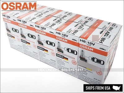 Osram H8 Original Standard Headlight Halogen Bulbs 64212 Aag