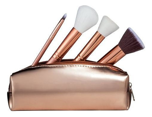 Set de 5 brochas de maquillaje Avon Kit Pincéis Rose Kit Pincéis Rose