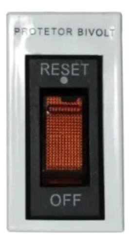 Conjunto 1 Tomada 10a + Modulo Protetor Bivolt Slim- Ilumi