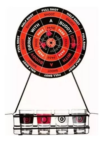 Juego De Shots Shot Glass Darts Bar Game Set Amigos Fiesta