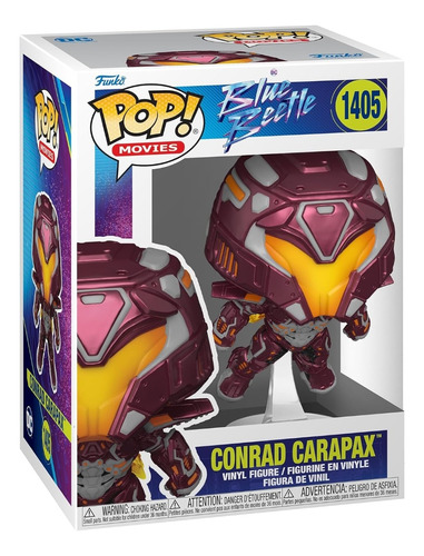 Funko Pop Blue Beetle Conrad Carapax Num 1405