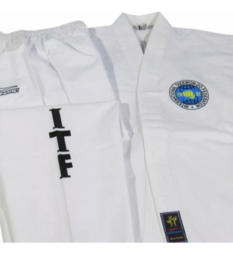 Dobok Traje Taekwondo Itf Gran Marc Talle 5 A 7