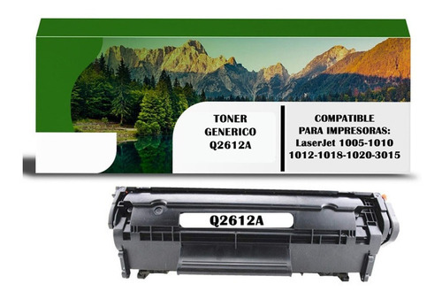 Toner Generico Q2612a Para  1010/1020/3030/1015/1018/3020