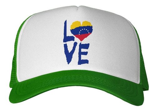 Gorra Venezuela Frase Amor Cultura Bandera