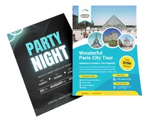 Comprar Folleto Flyer Volantes Publicitario Color 1 Lado 10x15 X1000