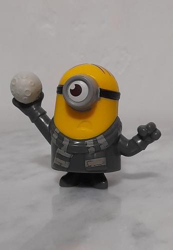 Minions Stuart Disfrazado De Gru Figura Mcdonald's 2019 (Usado)