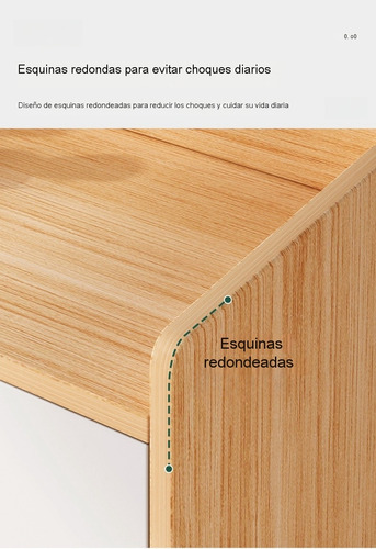 Moderno Multiusos Organizador Cocina Con 3 Puerta90*30*80 Cm Marrón Claro