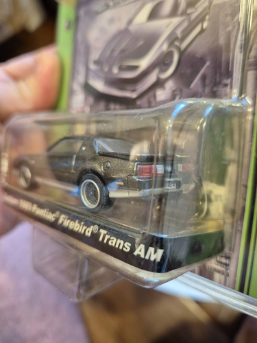 Miniatura Greenlight 2008 Mcg-1989 Pontiac Firebird Trans Am Cinza-escuro