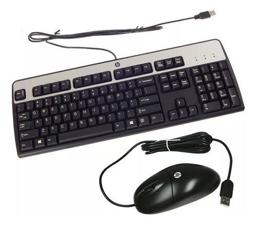 Teclado Y Mouse Usb Hp 631341-b21