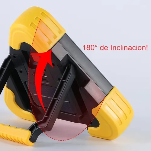 Señal De Emergencia Triangular Led Portátil Panel Solar 500l