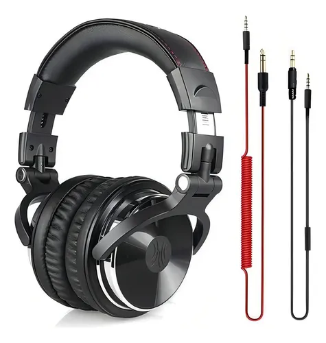 Headset Over-ear Gamer OneOdio Pro-10 Preto Con Conector P2 e P10
