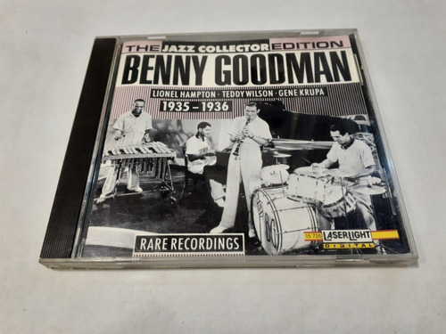 1935-1936, Benny Goodman - Cd 1990 Usa Excelente 8/10