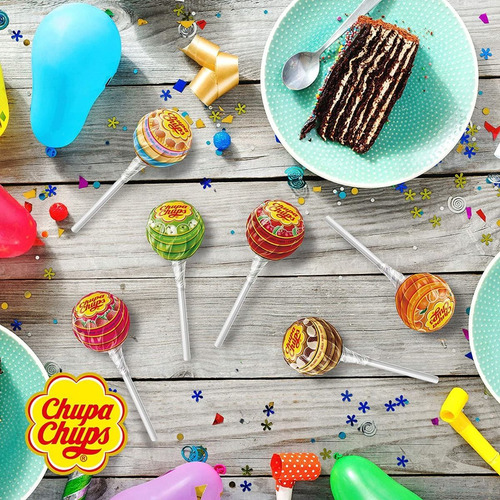 Chupa Chups Mini Paleta Sabores Surtidos Gde 210 Pz 1.26kg
