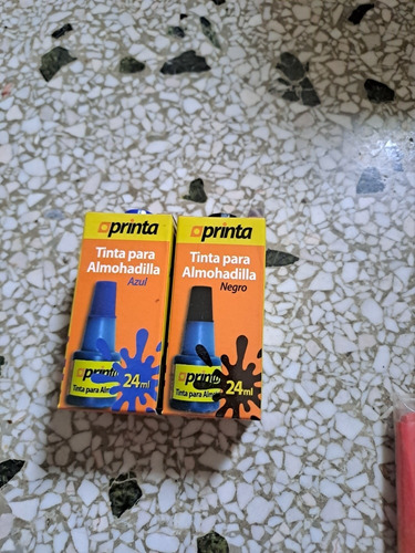 Tinta Para Sello Líquida Printa 24ml Pack 3und