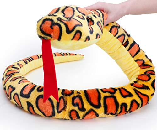 67 Pulgadas (170cm) Extra Large Plush Snake - Juguetes Suave