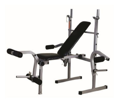 Banco De Pesas Athletic Awb 100 + Mini Bike Plegable