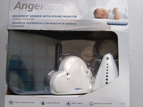 Sensor De Movimiento Con Monitor De Sonidos Para Bebe