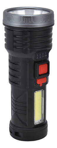 Linterna Led Cob, Luz Lateral Con Carga Usb, Ultrabrillante